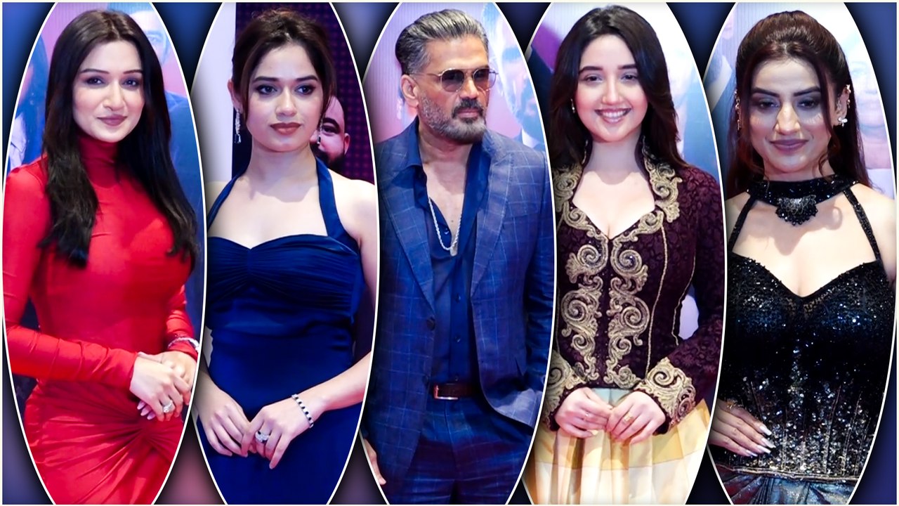 Bharat Ke Super Founders 100 Crores Milestone Party - Suniel Shetty, Shefali Bagga, Ashnoor, Jannat & Akshara