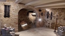 OPERE di ROBERTO DAL MASO esposte nella “Grotta della Memoria” di RiBo 104 dimora d'Arte di Mondaino
