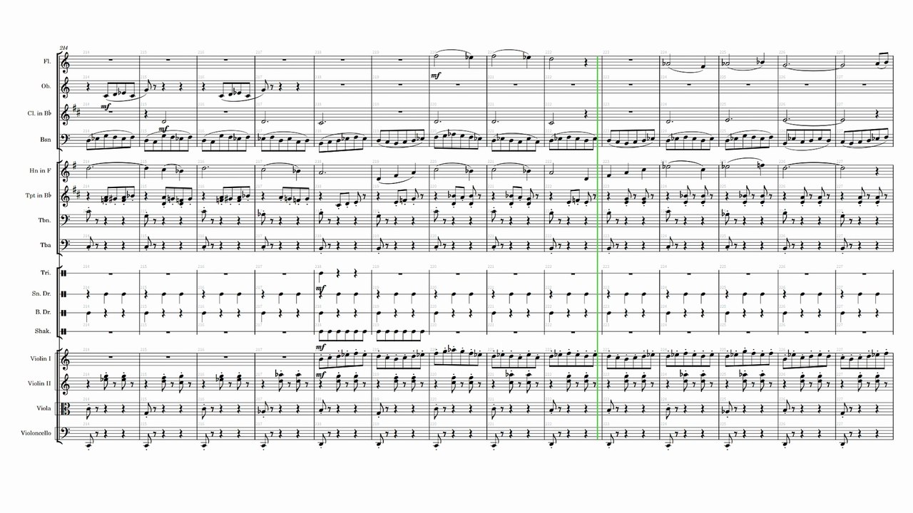 Symphony No. 1, Movement III (22 Dec 2021 – 12 Apr 2022) (Full Score, Landscape)