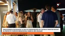 Inauguraron en Posadas la sala de presentación del complejo turístico Costana Frontier Resort