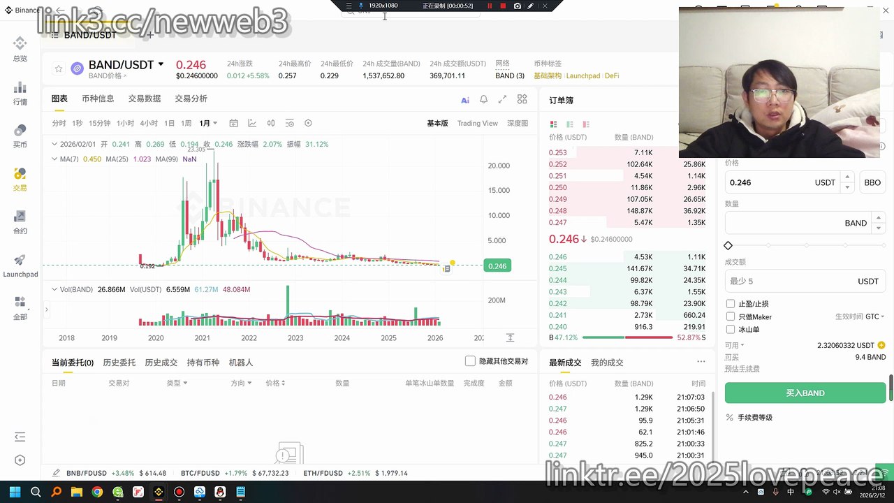 下架的是bnb、btc、eth、fdusd，集中优先流动性，重点打造核心币。同时对于btc、bnb、eth持有者持续利空。币安会对所有上线的现货交易对进行定期审核，并可能因流动性和交易量不佳等多种因素下架部分现货交易对。根据近期审核结果，币安将移除以下现货交易对并停止交易：2026年02月13日1600 ATBNB、AVAXBNB、BANANABTC、COTIBTC、FFBNB、HIVEBTC、IOBNB、LRCBTC、