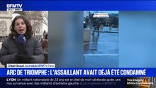 Attaque au couteau sous l'Arc de Triomphe: l'assaillant avait déjà été condamné pour tentative d'assassinat