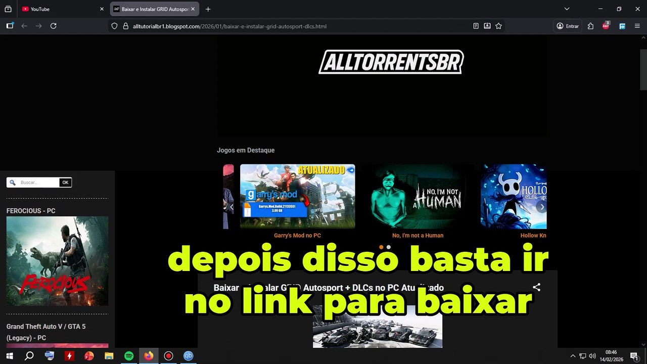 Como baixar arquivos torrent