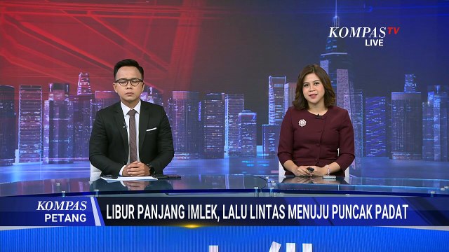 Libur Jelang Imlek, 2.600 Kendaraan Padati Jalur Puncak Sejak Sabtu 14 Februari Pagi | KOMPAS PETANG