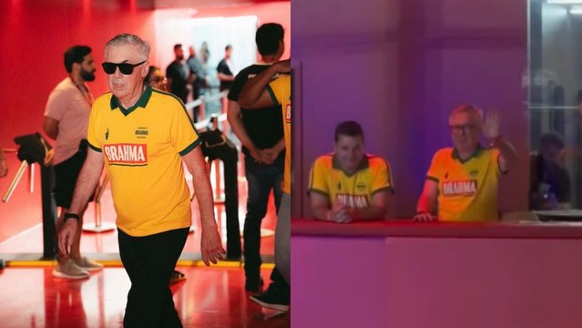 Carlo Ancelotti, presente en el carnaval de Salvador de Bahía