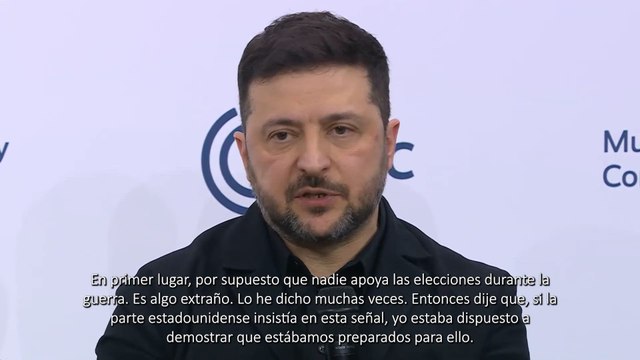 Zelenski pide dos meses de alto el fuego para celebrar elecciones en Ucrania