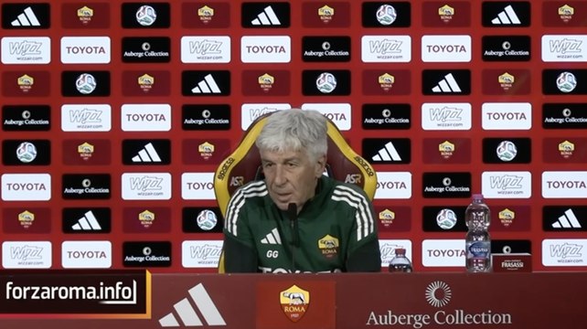Gasperini: L'emergenza ci dà fastidio, ad ora non so neanche chi ho a disposizione