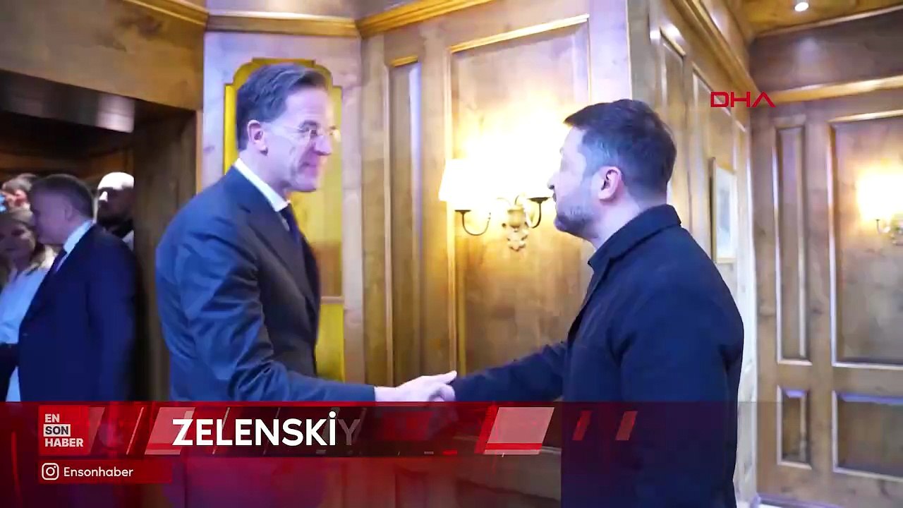 Zelenskiy, NATO Genel Sekreteri Rutte ile görüştü