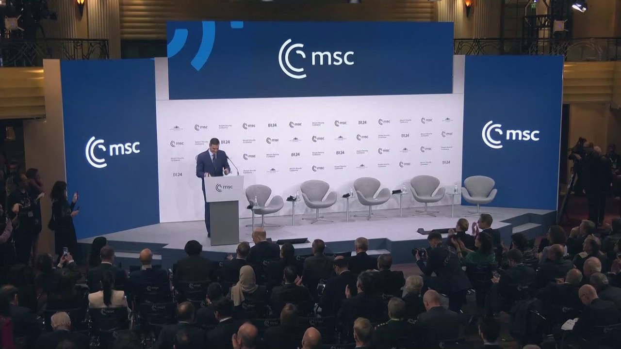 DISCURSO COMPLETO de PEDRO SÁNCHEZ en MÚNICH