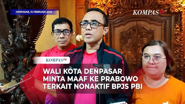 Wali Kota Denpasar Minta Maaf ke Prabowo Soal Pernyataan Nonaktif BPJS PBI Instruksi Presiden