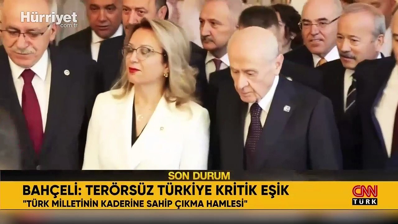 MHP lideri Bahçeli'den 'Terörsüz Türkiye' açıklaması