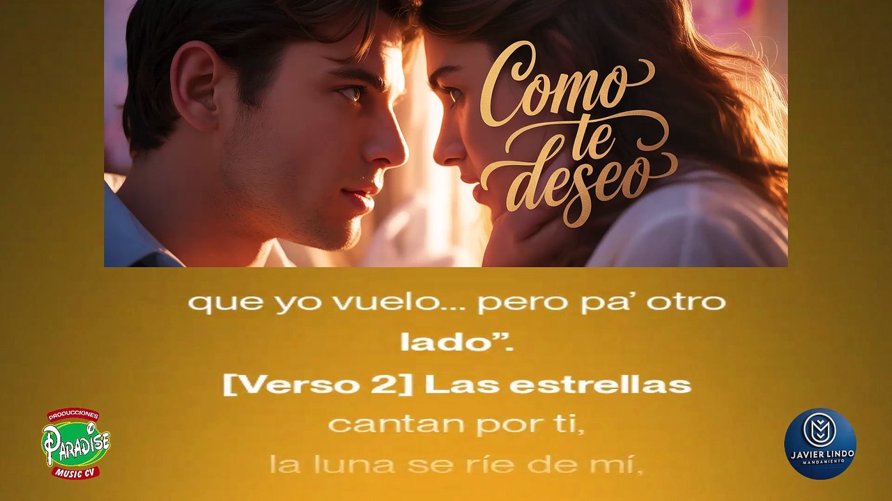 COMO TE DESEO AUTOR JAVIER LINDO M.