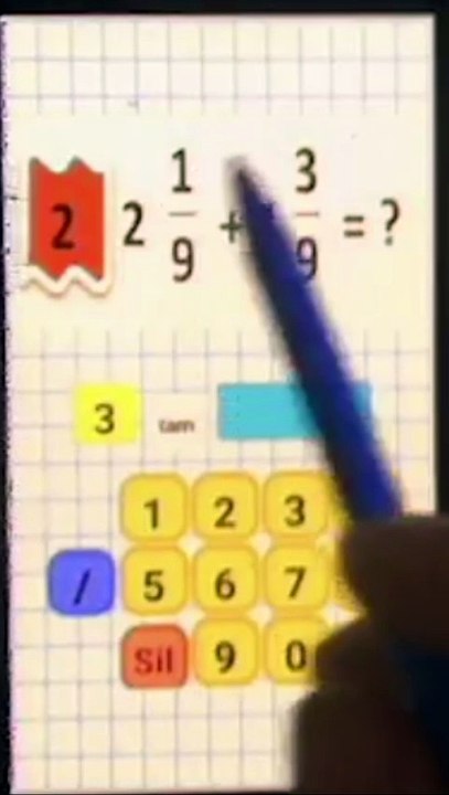 Paydaları Eşit Kesirlerde Toplama – 5. Sınıf Matematik #Shorts