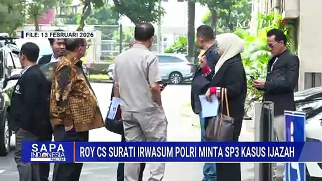 Kubu Roy Suryo Desak SP3 Kasus Ijazah Jokowi, Polda Metro Jaya Pertanyakan Dasar Hukum | SAPA MALAM