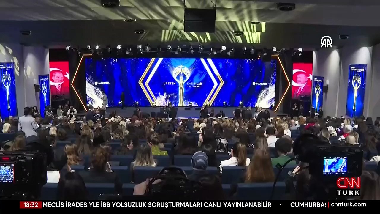 Üreten Kadınlar Yarışması Ödül Töreni | "Kadınların ekonomiye katılımı verimliliği artırır"