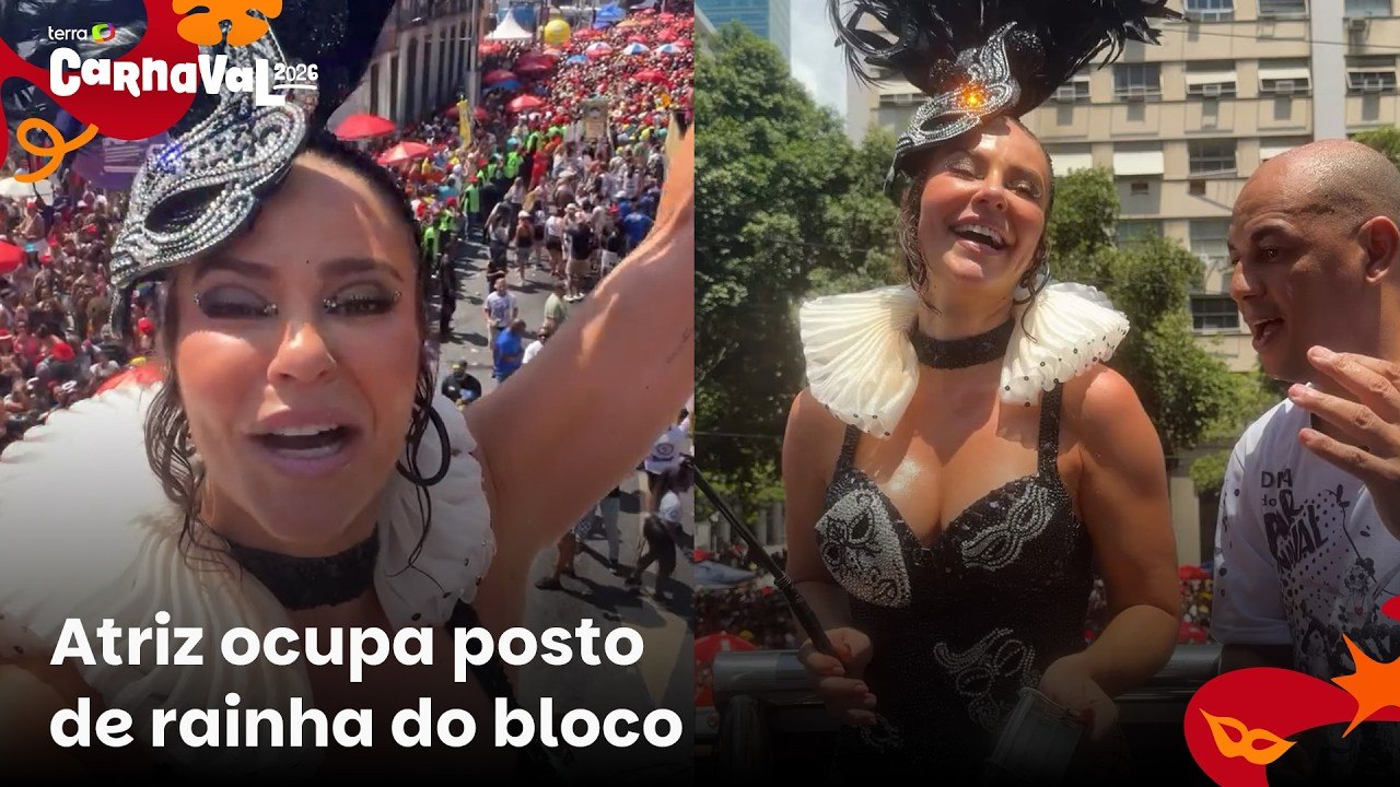 Paolla Oliveira esbanja samba no pé ao particip...