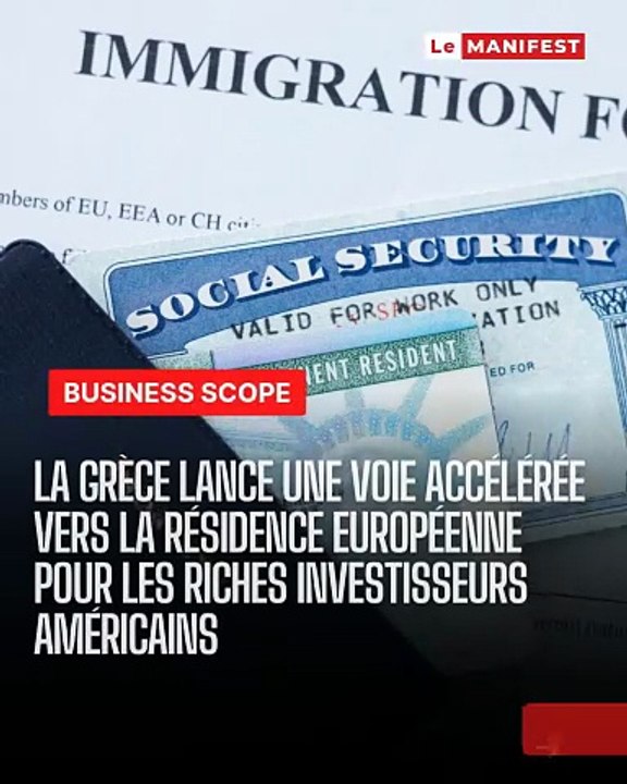 🚨🇬🇷💼 La Grèce déploie une stratégie premium pour attirer les grandes fortunes américaines. 🌍 Investissement, mobilité européenne et nouvelle bataille mondiale pour les talents et les capitaux… Athènes passe à l’offensive. 👀