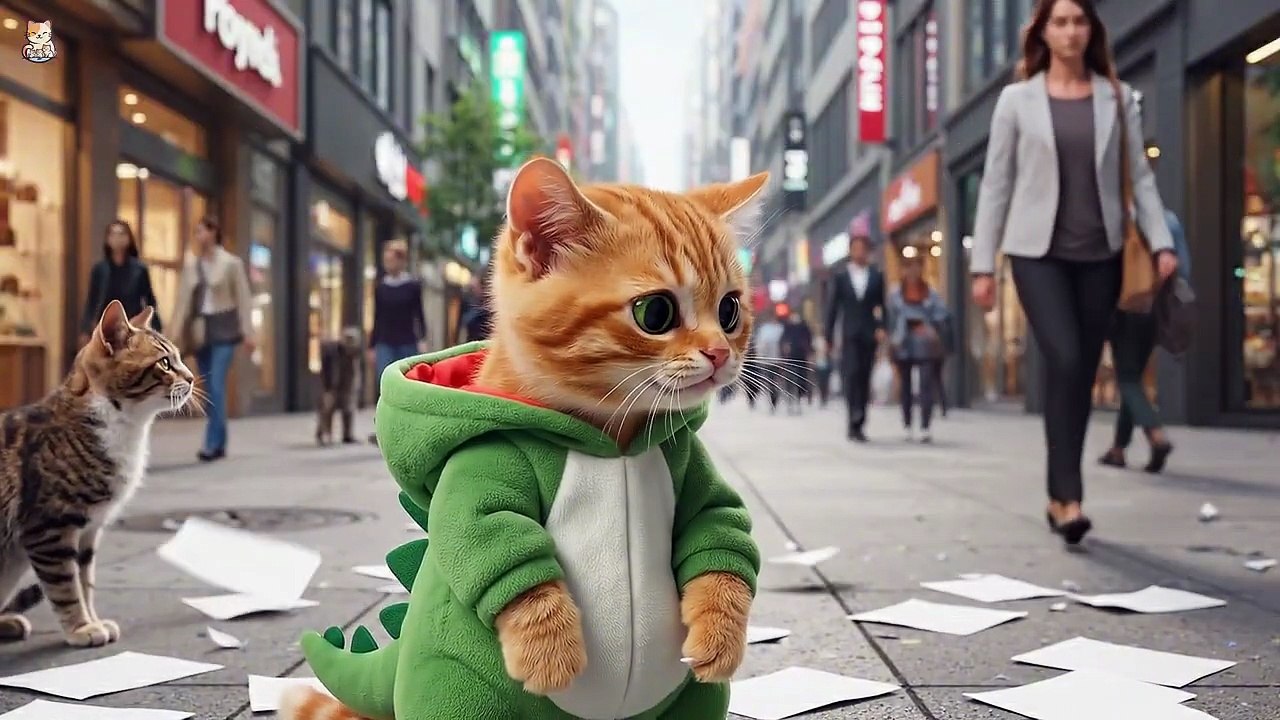 - Mama Cat and  Kitten - Funny Cat Videos