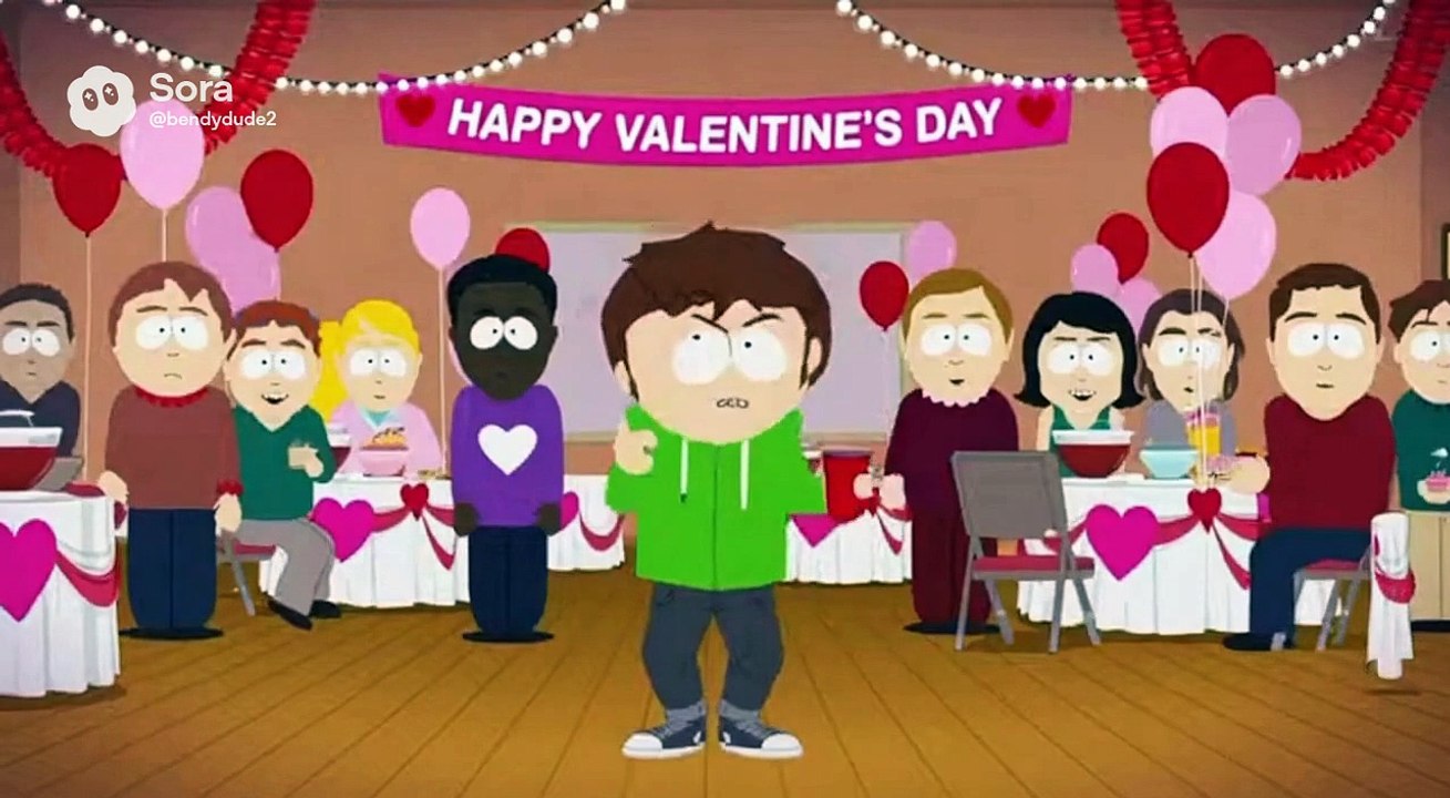 Gregory shouts something bad about Valentine's Day at the party and gets kicked out and arrested and gets grounded