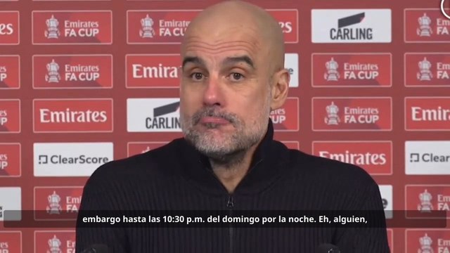 Guardiola rueda de prensa
