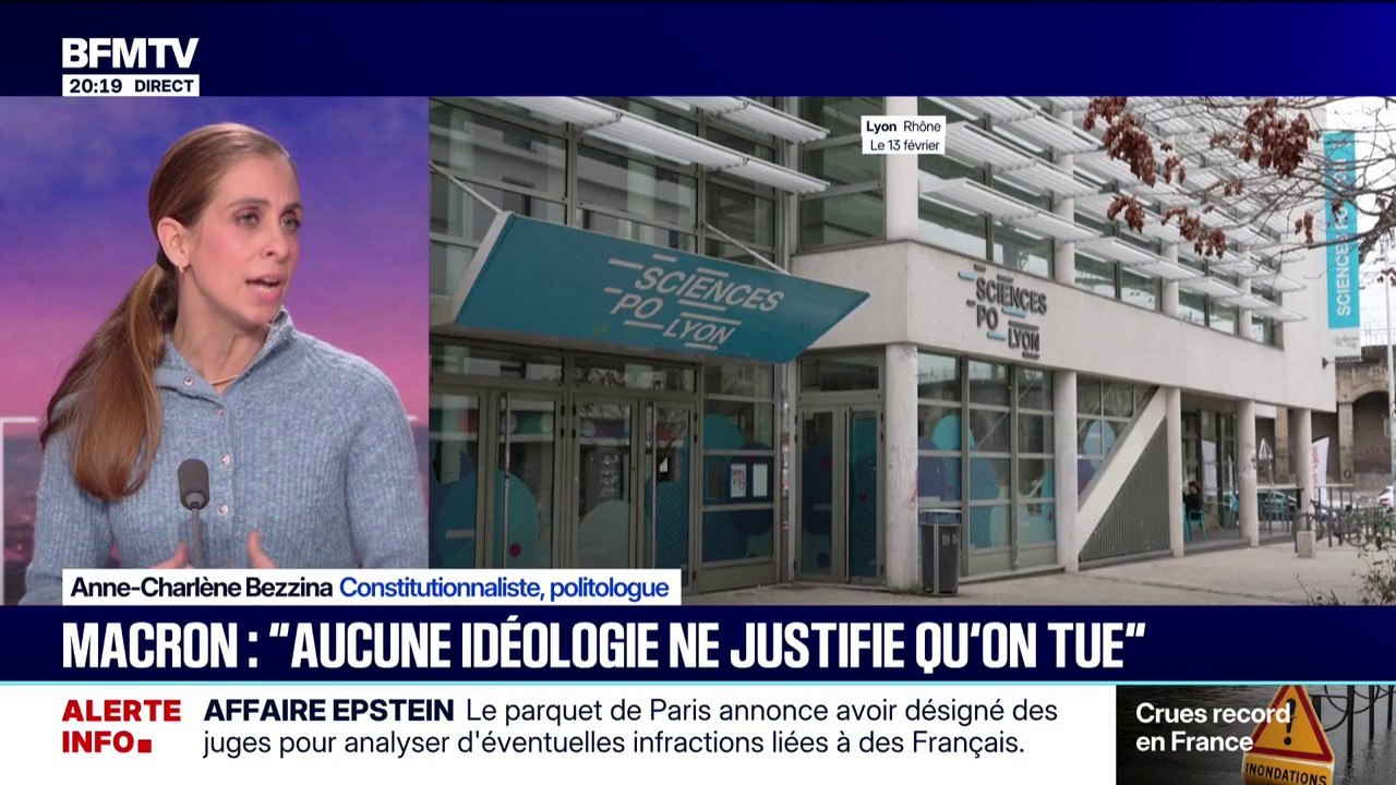 Après la mort de Quentin, militant nationaliste grièvement blessé à Lyon, Emmanuel Macron "appelle au calme"