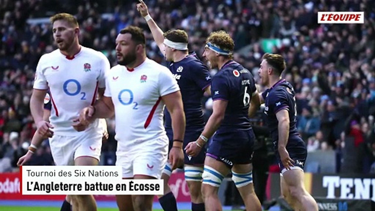 La France dernière équipe en mesure de jouer le Grand Chelem : l'Angleterre battue en Écosse - Rugby - Tournoi des 6 Nations