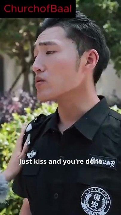 Chinese Short Drama A security man reached the peak.