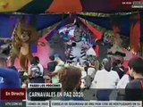 Autoridades acompañan actividades recreativas y culturales por la celebración de los Carnavales en Paz 2026