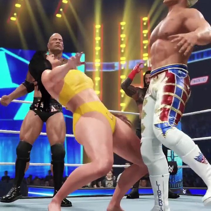 Gold Berg Vs Stephanie McMahon | Gold Berg Come Back #wwe #wwe2k #wwe2k25
