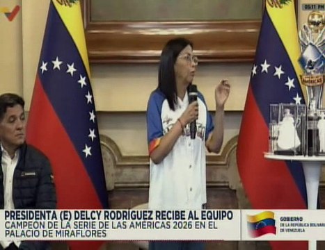 Pdta. Encargada Delcy Rodríguez: Ustedes demostraron que no hay dificultad que podamos remontar