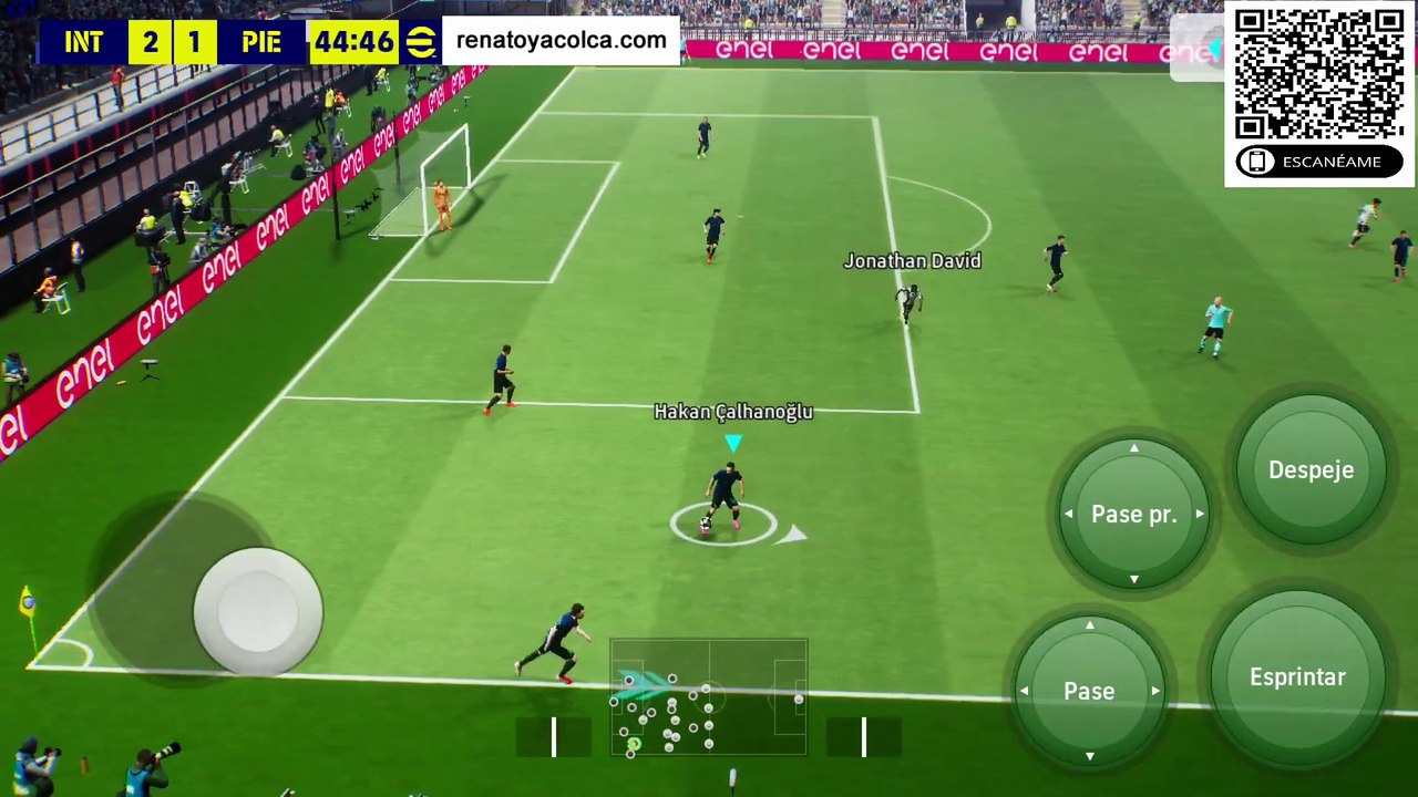 EFOOTBALL 2026 MOBILE GAMEPLAY - INTER DE MILÁN vs. JUVENTUS - SERIA A 25/26 | [60 FPS]