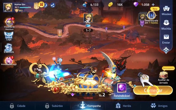 Mobile Legends: Adventure - Hero Journey & Combat (No Commentary)