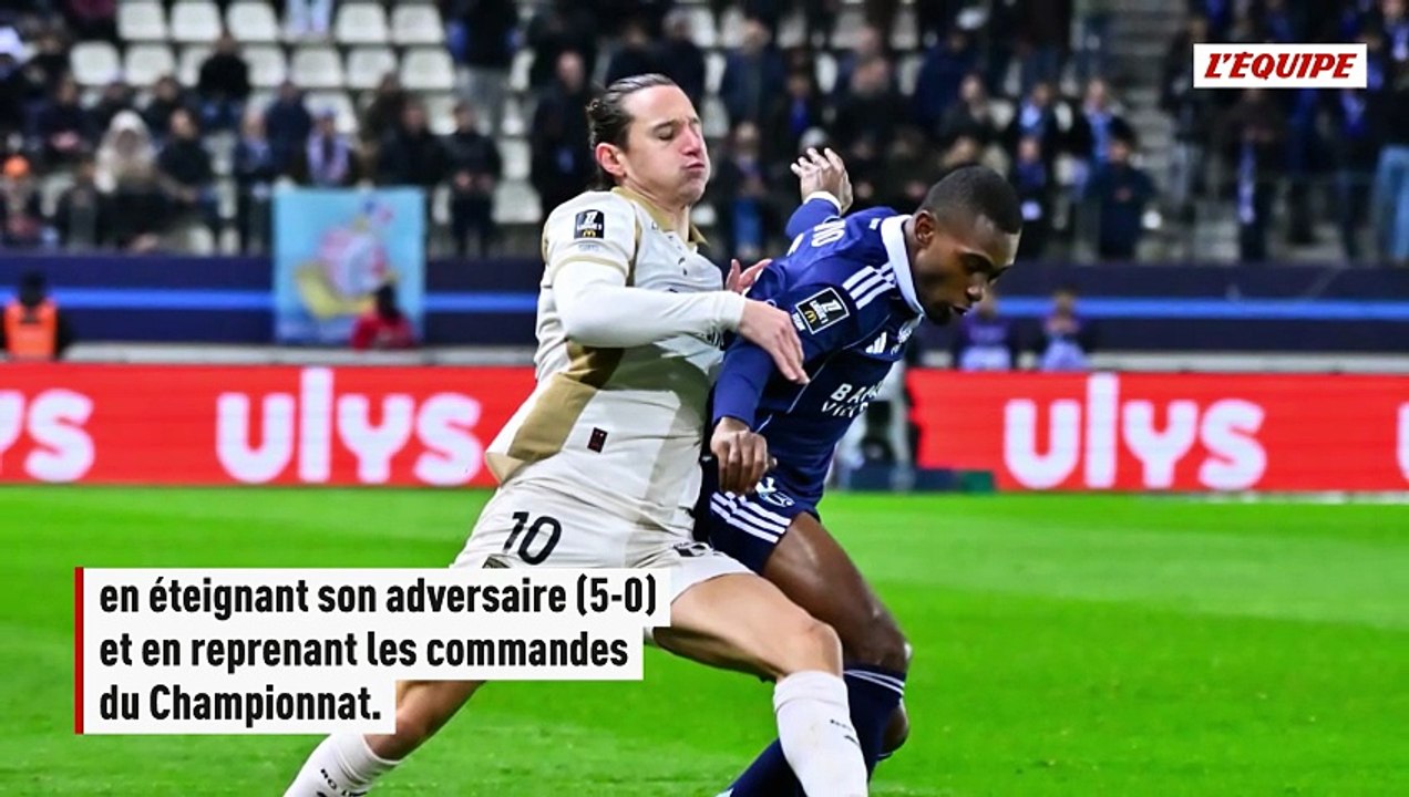 Lens déroule contre le Paris FC et double le PSG en tête de la Ligue 1 - Foot - Ligue 1