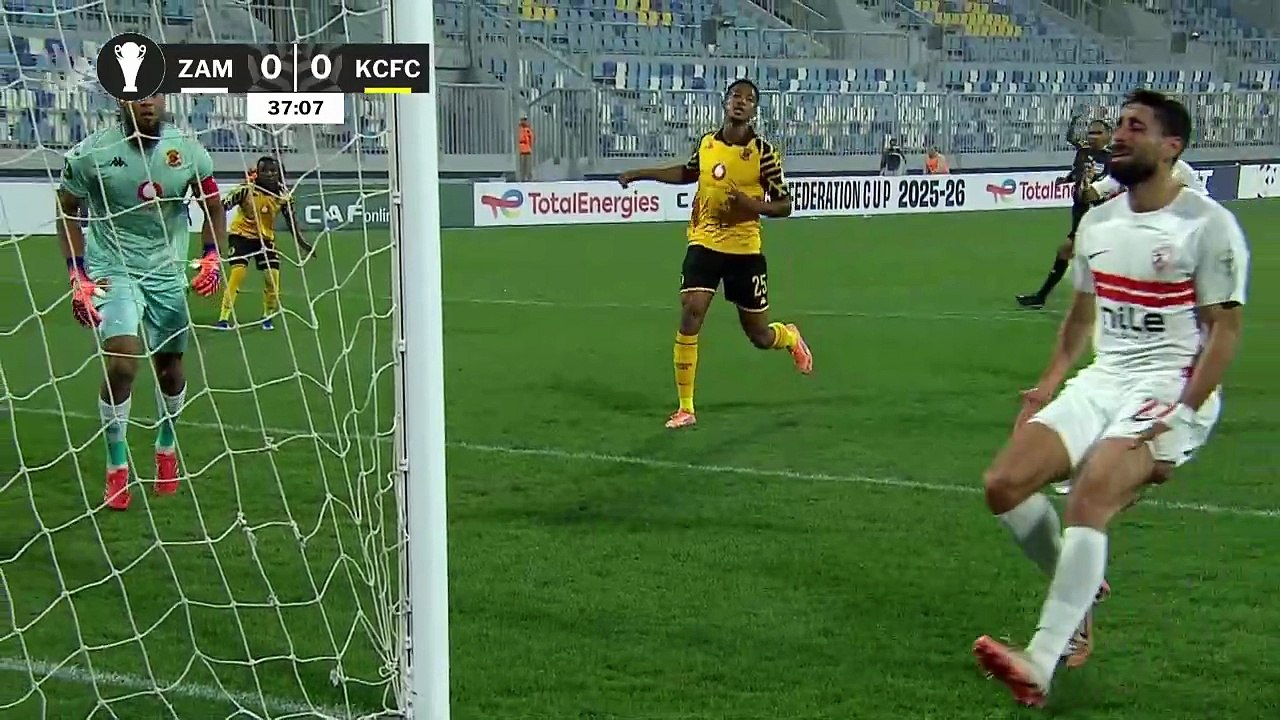 ملخص مباراة الزمالك وكايزر شيفز 2-1 .. كأس الكونفدرالية الأفريقية 14-2-2026