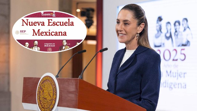 Claudia Sheinbaum presume la Nueva escuela mexicana y advierte: Los libros de texto no van a cambiar