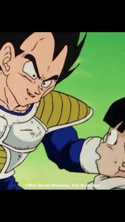 Dragon Ball Kai - Vegeta golpea a Gohan