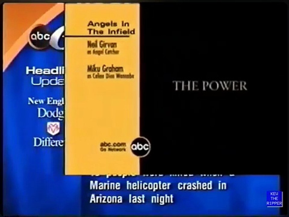 Angels In the Infield ABC Split Screen Credits