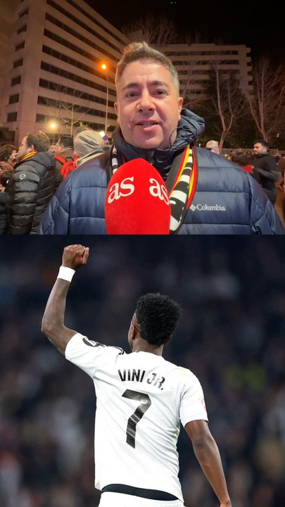 El madridismo se rinde a Vini tras su partido contra la Real