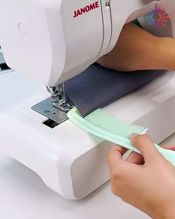 Master your sewing with this handy comb technique