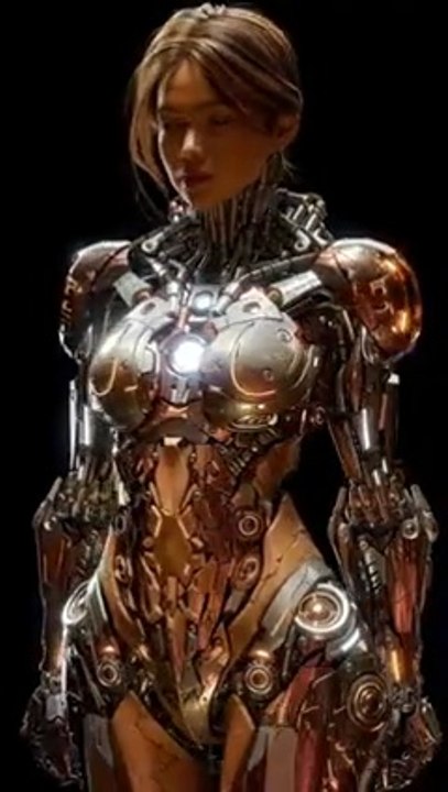 ARVENWAVE - Cyber Armor Goddess 🌿 (Neon Armor Heart) 🌿(240P)