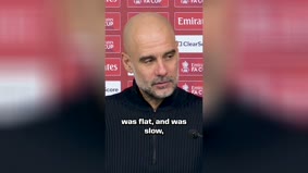 Guardiola NOT happy with Man City's win in FA Cup