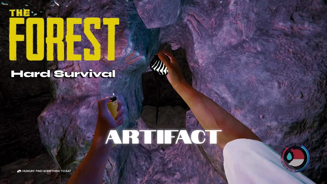 Artifact Ball snatch on day 6 | The Forest Hard Survival