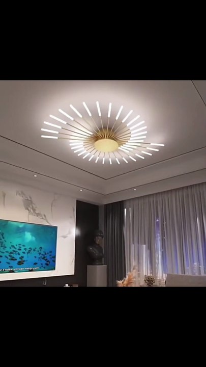 Modern Intelligent LED Chandeliers For Resturan...