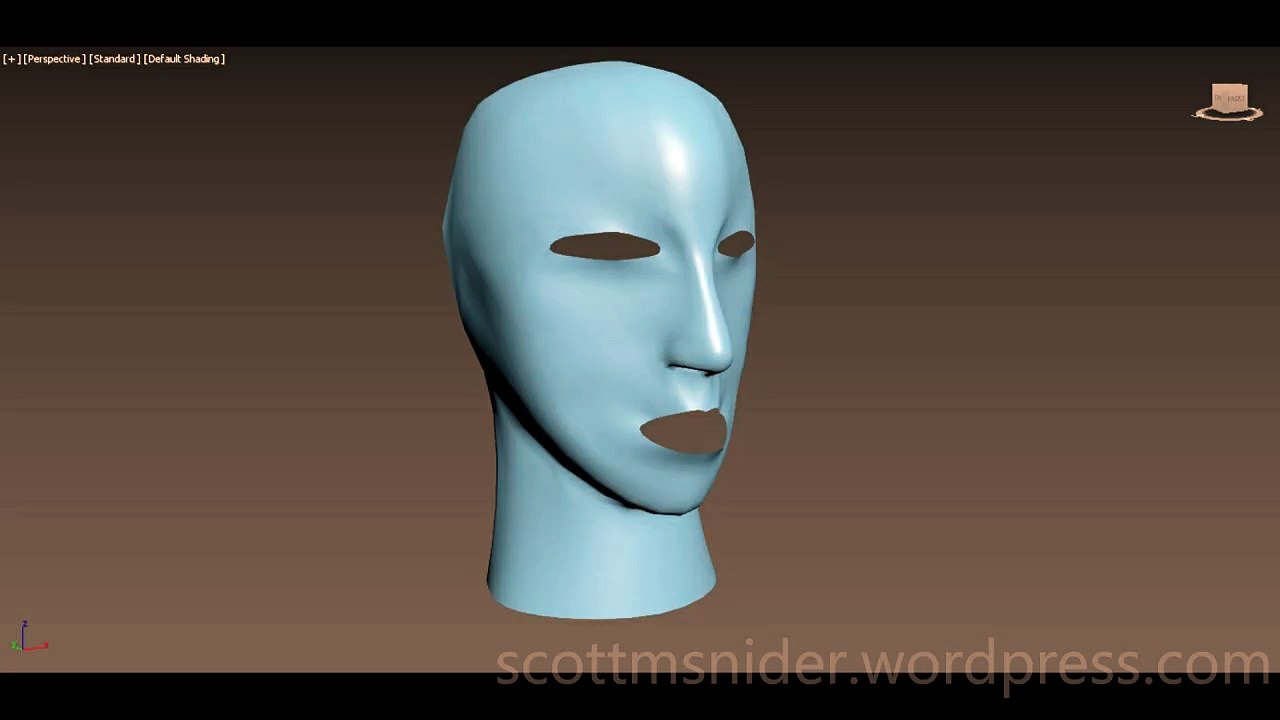 Treliving: 3DS MAX Practice Polygon Modeling Head Model Video #33 (02-15-2026)