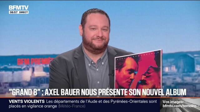 SIGNÉ CULTURE - Axel Bauer nous ouvre les portes de son studio et nous présente son dernier album intitulé Grand 8