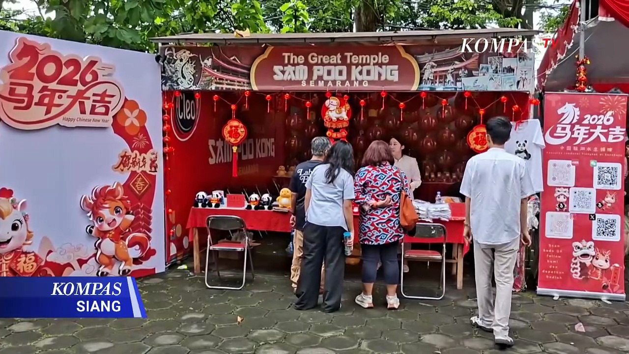 Meriah! Ini Rangkaian Acara Perayaan Imlek 2026 di Klenteng Sam Poo Kong Semarang