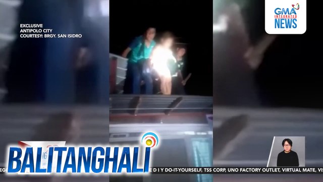 Lalaking nangholdap umano at nanaksak ng kaniyang biktima, arestado; suspek, aminado sa pananaksak pero itinanggi ang pagnanakaw | Balitanghali