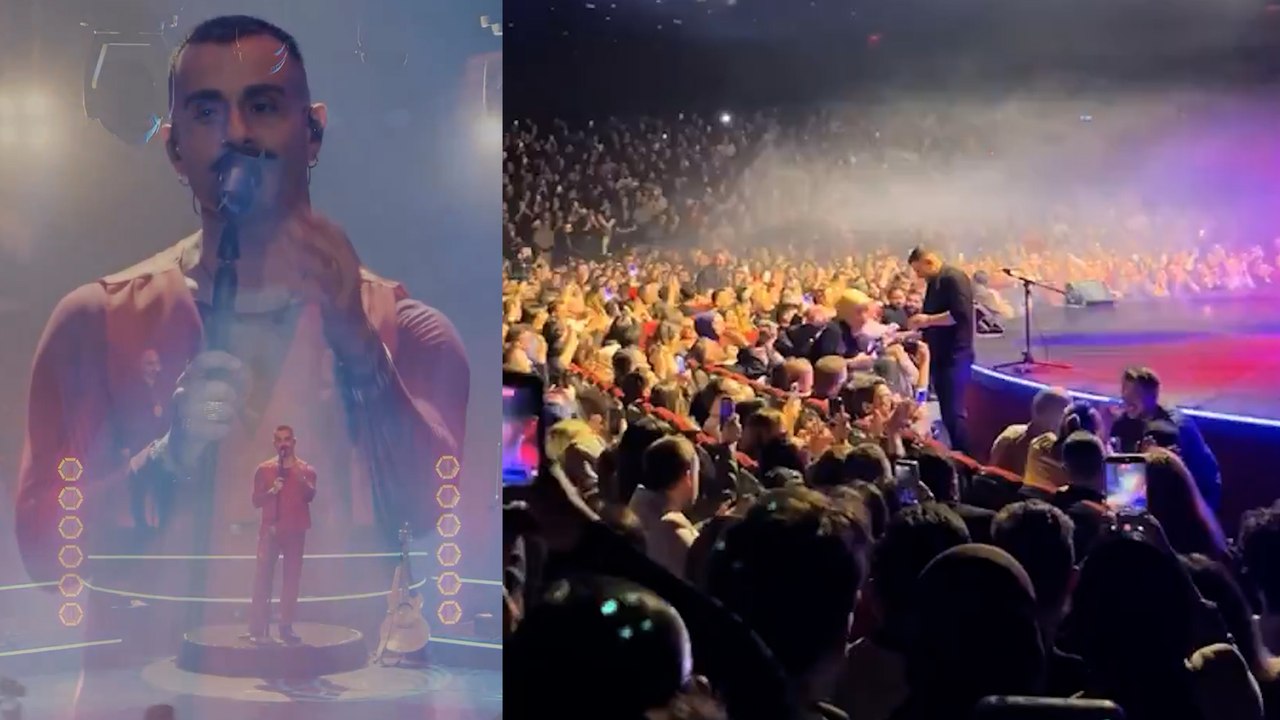 Gökhan Türkmen'in Sevgililer Günü konserinde 'Aşk' şarkısı sırasında 17 evlilik teklifi edildi