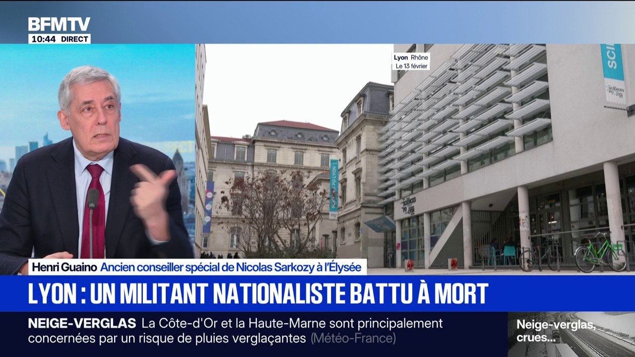 Mort du jeune militant nationaliste à Lyon: "La question est de savoir si nous tolérons le retour des milices, quelle que soit leur étiquette", se questionne Henri Guaino