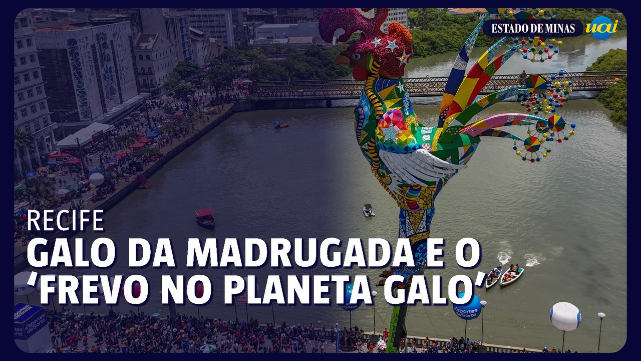 O baile do Galo da Madrugada no "Frevo no Planeta Galo"